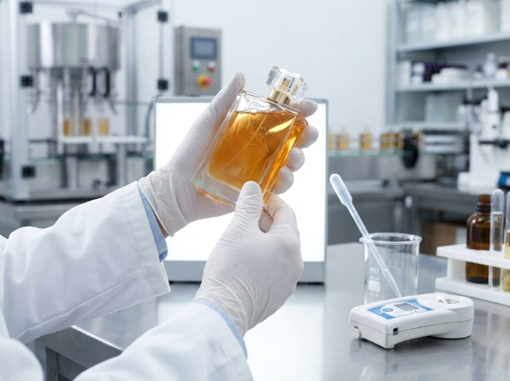 Private label perfume manufacturing process