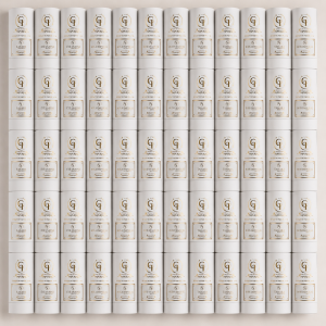 Wholesale perfume Imperial Collection — premium packaging pattern, white & gold luxury labels